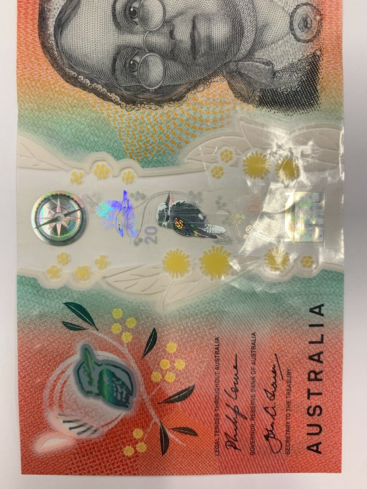 20 dollar note 2019 LOWE/FRASER "444" triple digit ending