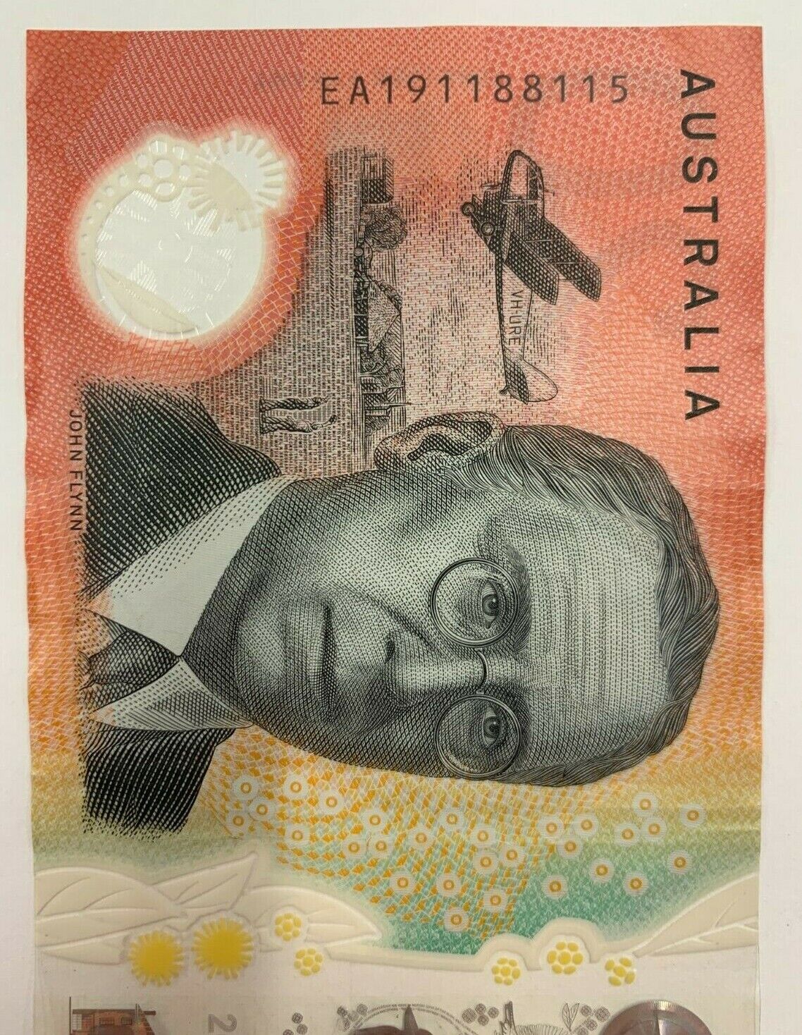 20 dollar note 2019 First Prefix EA19 Lowe/Gaetjens RADAR "118811" Serial