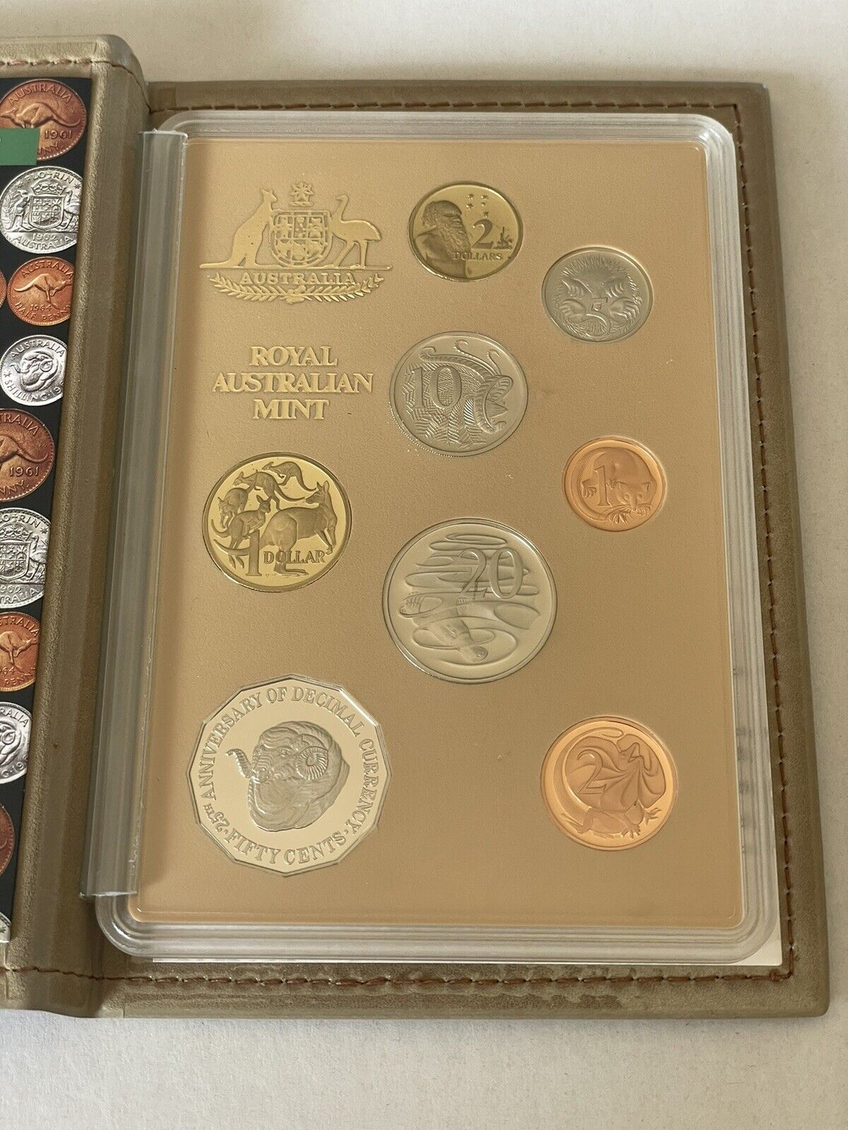 Royal Australian Mint 1991 25 Years Decimal Currency Proof Coin Set