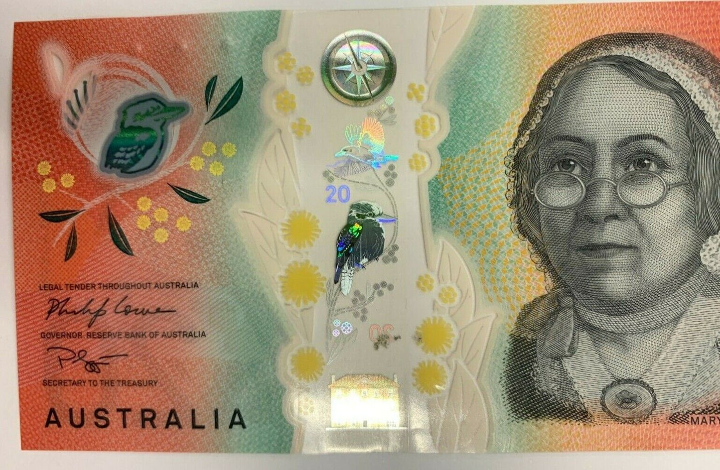 20 dollar note 2019 First Prefix AA19 Lowe/Gaetjens