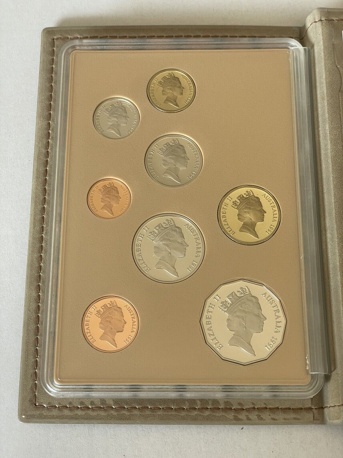Royal Australian Mint 1991 25 Years Decimal Currency Proof Coin Set