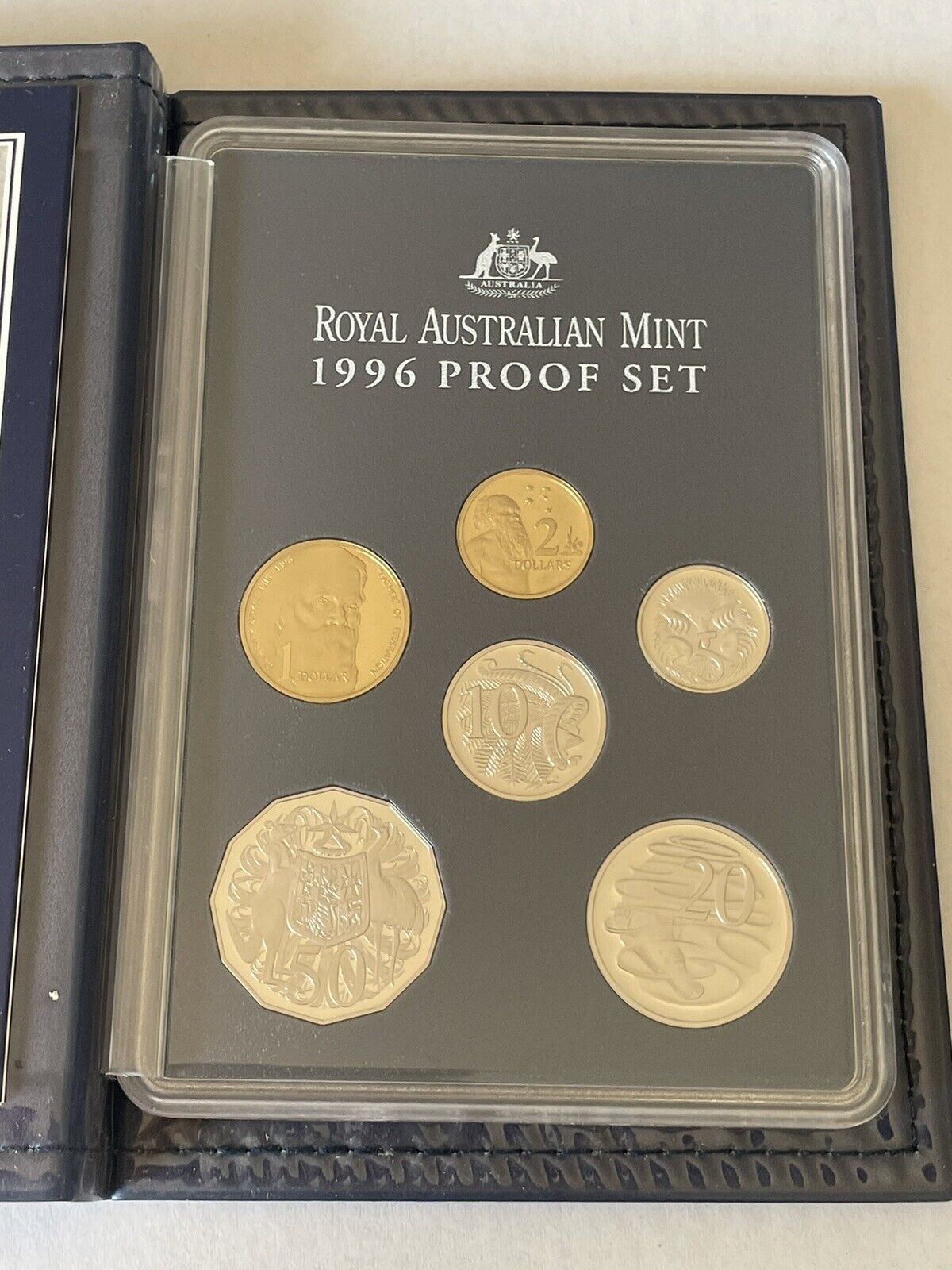 1996 Proof Coin Set Sir Henry Parkes Father of Federation Royal Australia Mint