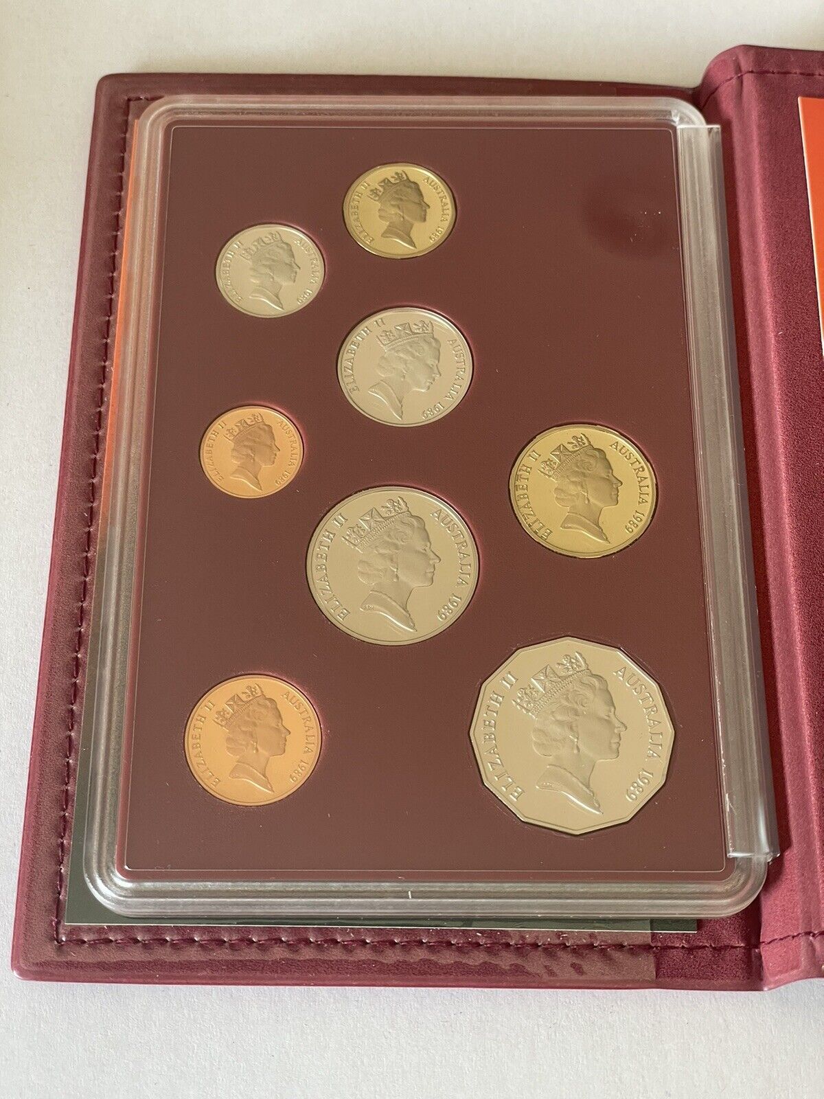 Royal Australian Mint 1989 Proof Decimal Coin Set