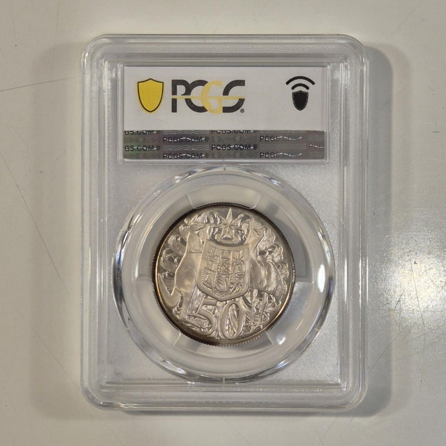 Australia 1966 50c Fifty Cents Proof PCGS Graded PR68CAM Scarce