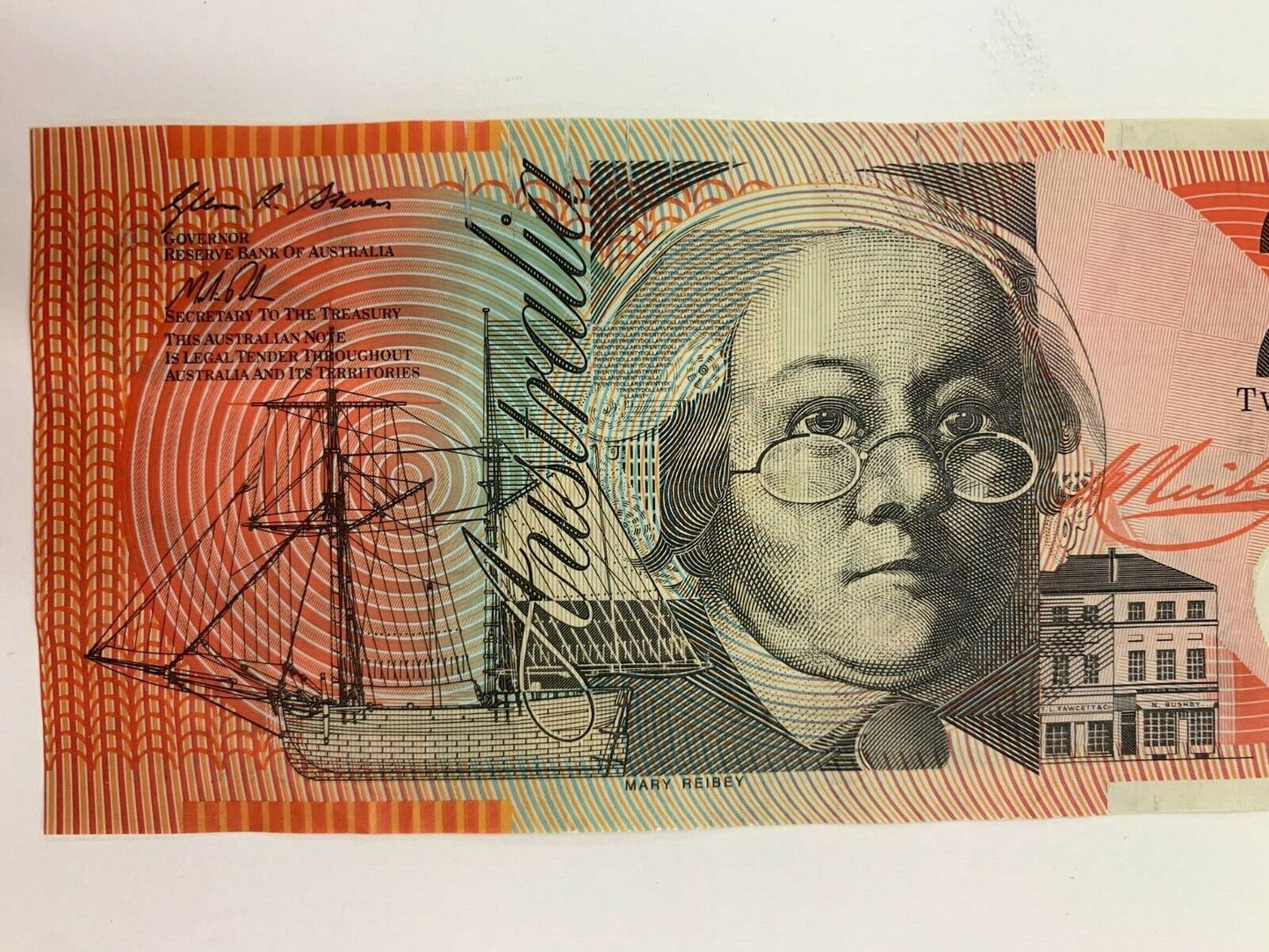 20 dollar note Australia 2013 DA RARE PREFIX