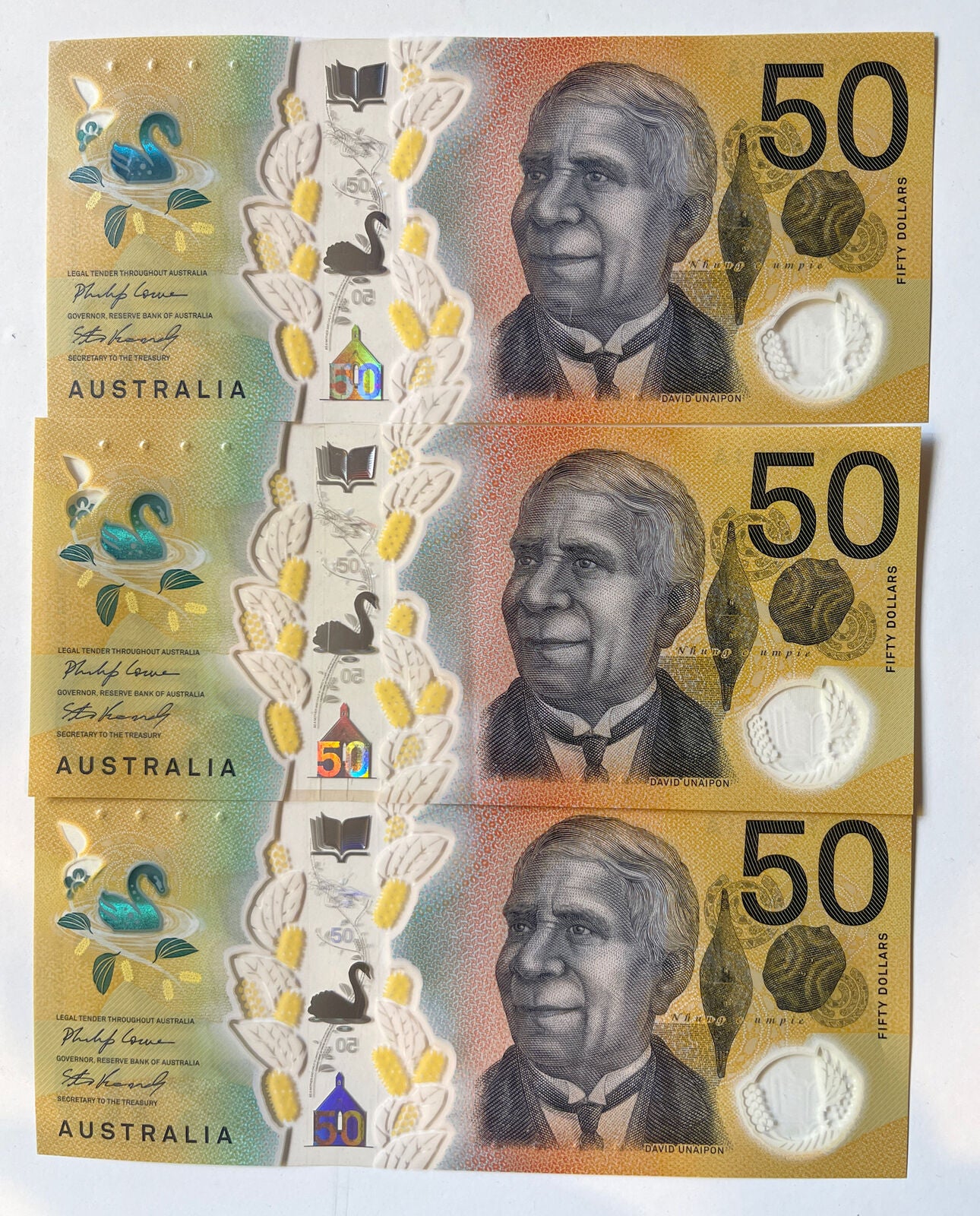 50 dollar note australia EA 2020 Lowe/Kennedy
