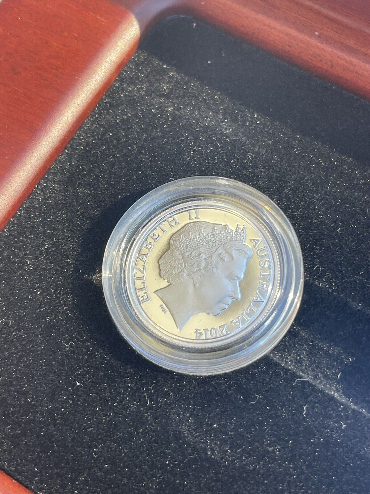 Rare Ram Australia 2014 Fine Silver Proof Set COA in Wooden Case