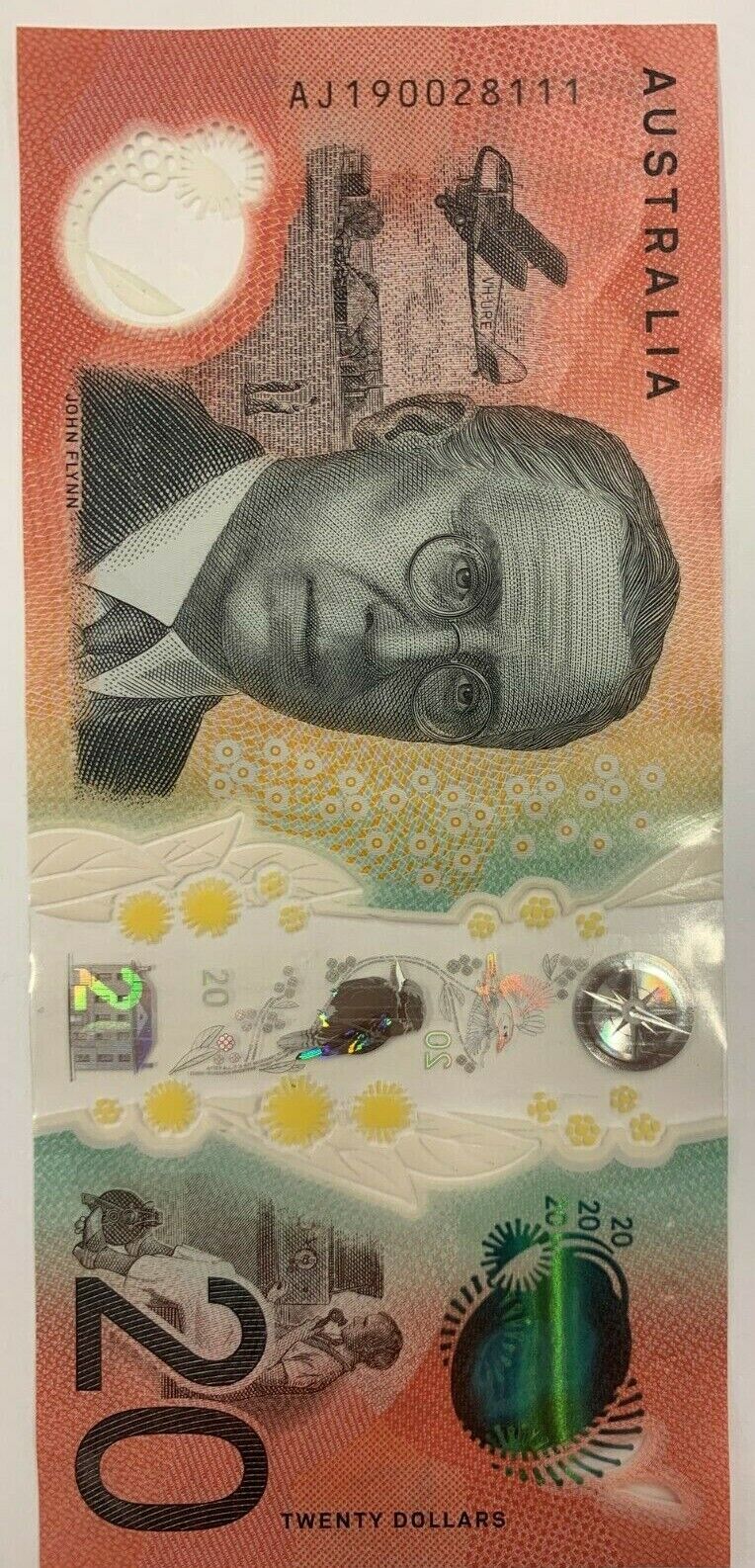 20 dollar note 2019 LOWE/FRASER "111" triple digit ending