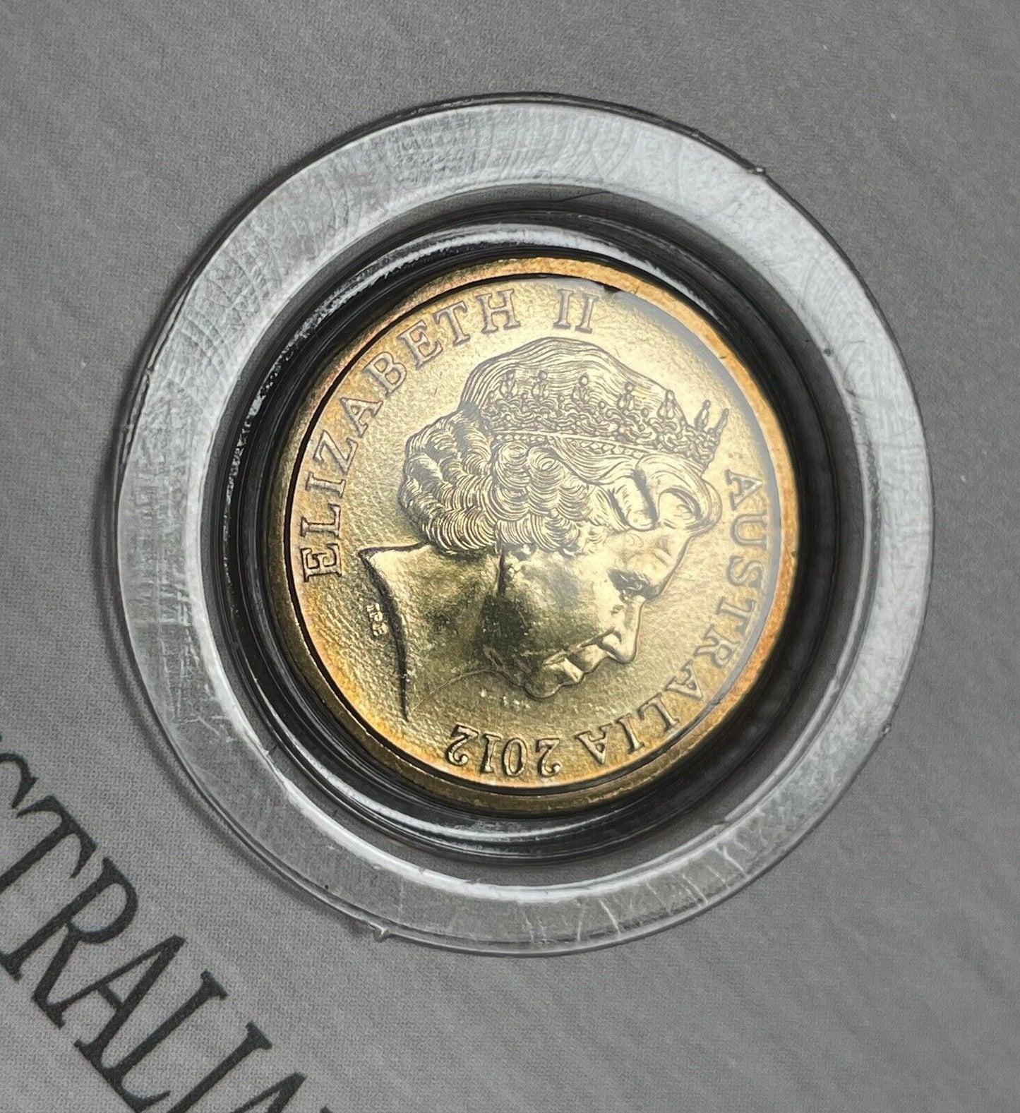 Australia 2012 Red Poppy C Remembrance Mintmark $2 Two Dollar Tri-fold RAM Card