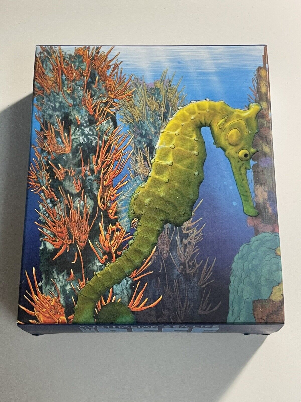 2010 Australian Sea Life THE REEF Sea Horse 1/2 oz Silver PROOF Coin