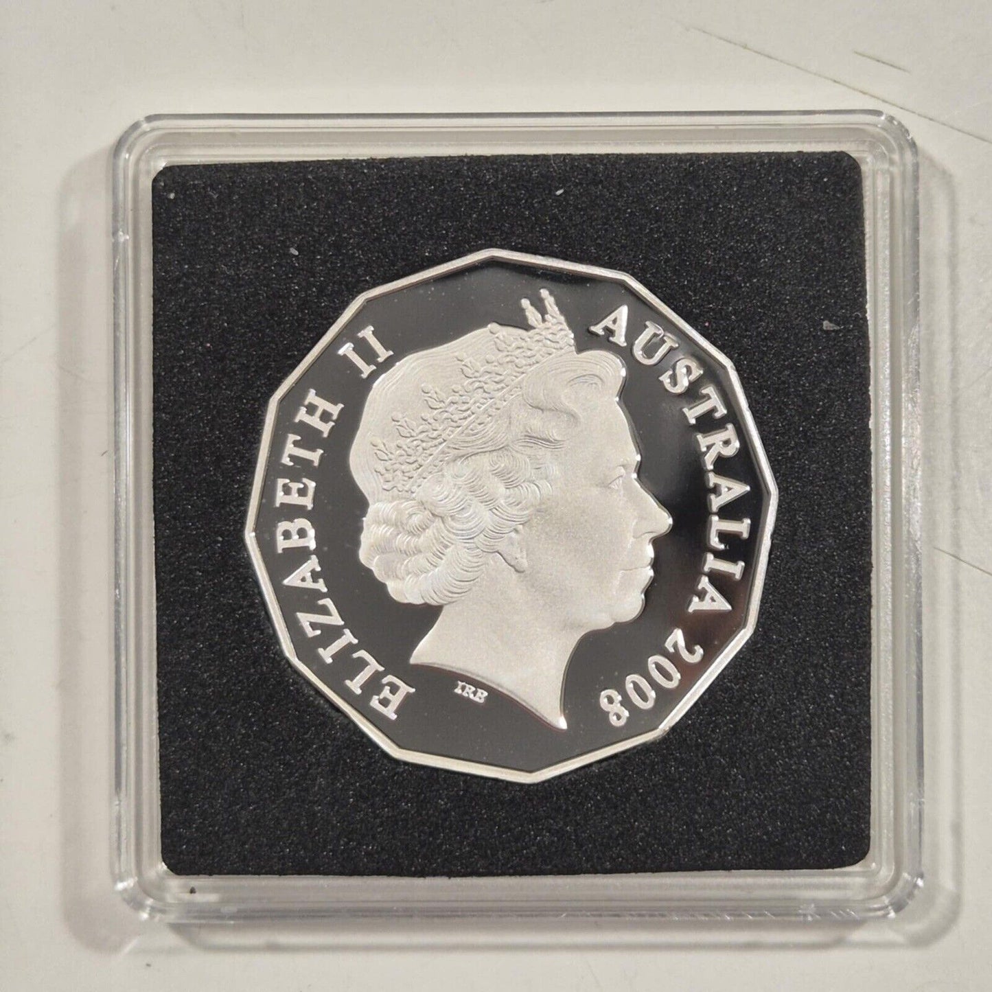 Australia 2008 Coat of Arms 50c Silver Proof Coin