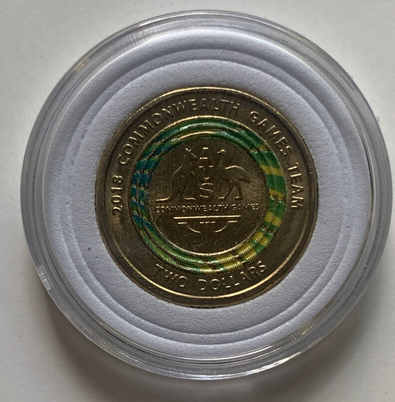 2018 $2 Australian Set of 3 Coins Commonwealth Games Two Dollar Set