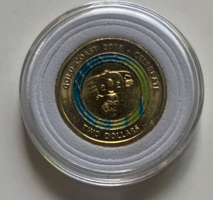 2018 $2 Australian Set of 3 Coins Commonwealth Games Two Dollar Set