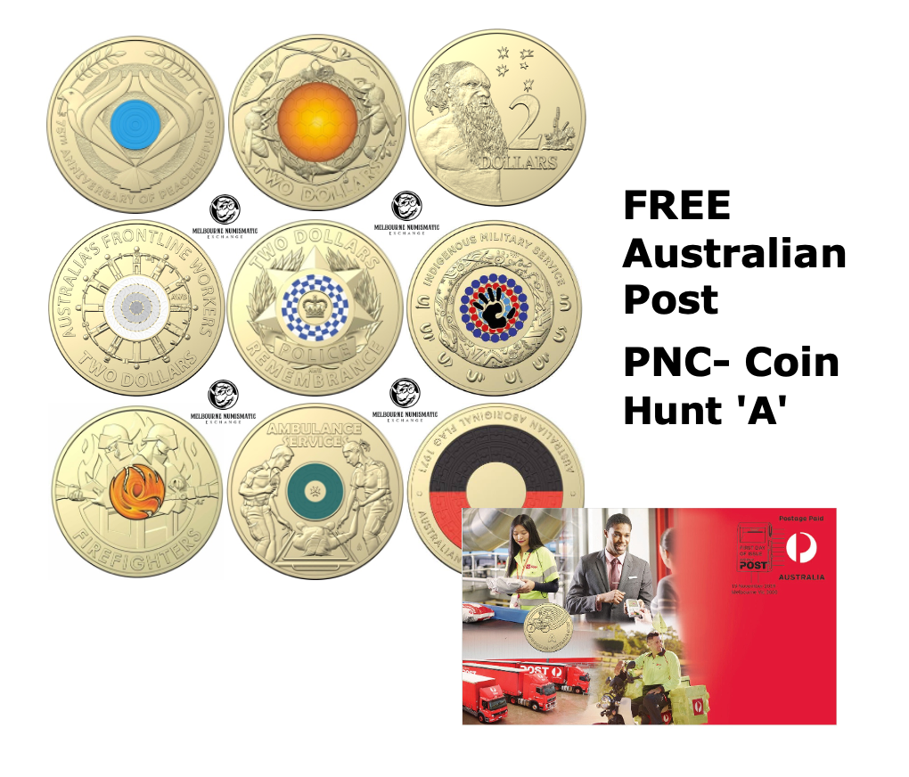 Australian 2 dollar coins UNC 9 Coin BEGINNER STARTER PACK+FREE GIFT