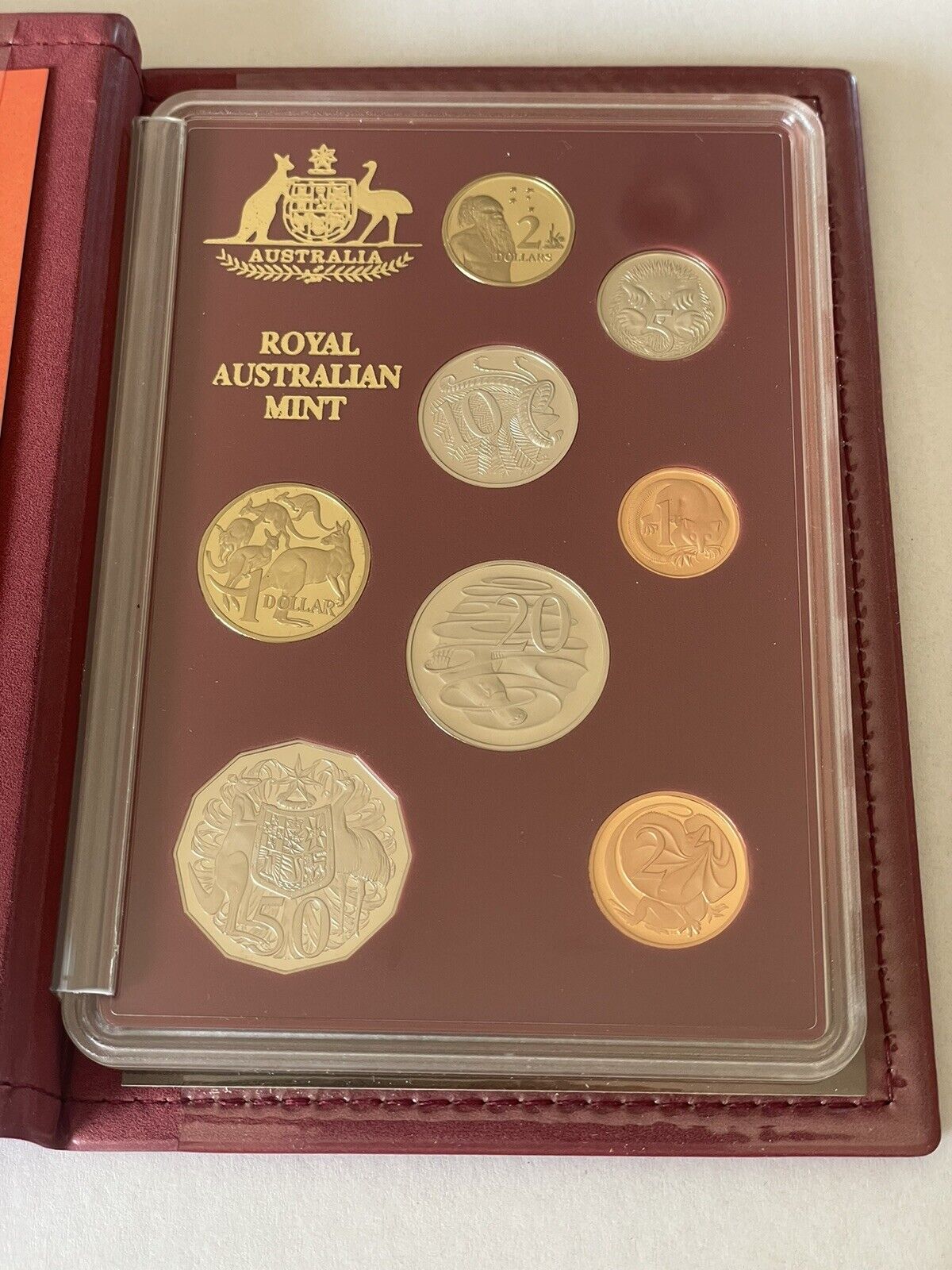 Royal Australian Mint 1989 Proof Decimal Coin Set