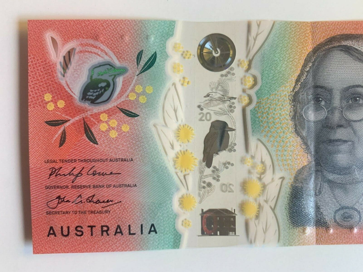 20 dollar note Australia 2019  LOWE/FRASER AJ SERIAL
