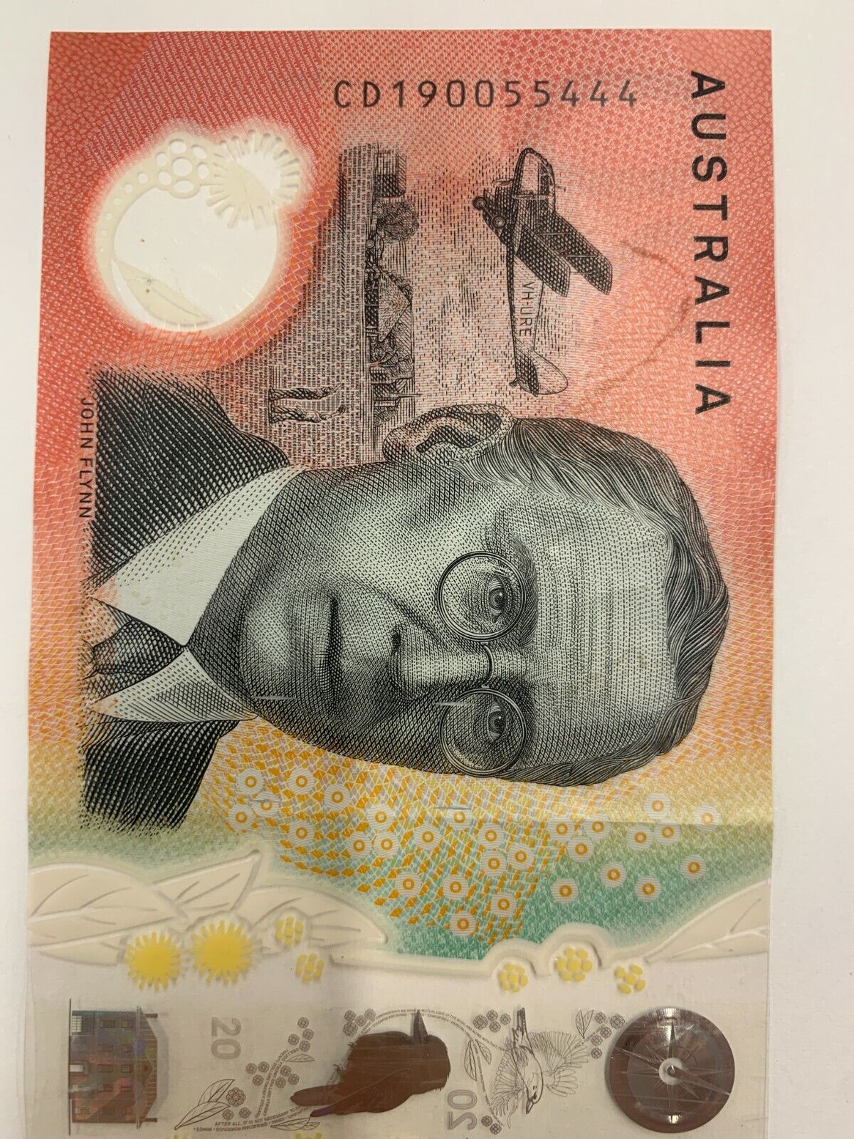 20 dollar note 2019 LOWE/FRASER "444" triple digit ending
