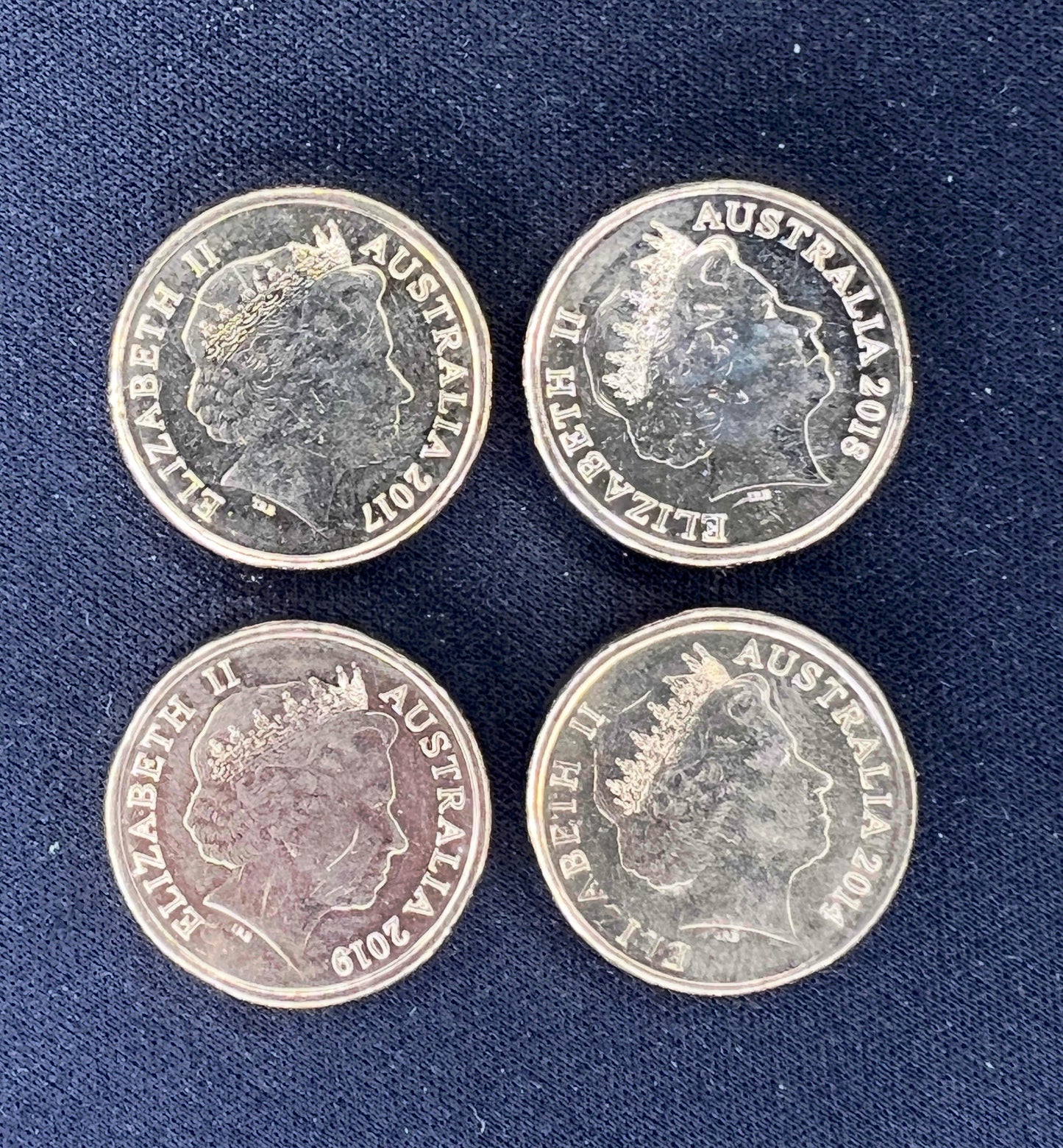 MXN 🇦🇺 Australian 🇦🇺 2 dollar coins UNC PREMIUM 4 Coin COLLECTION