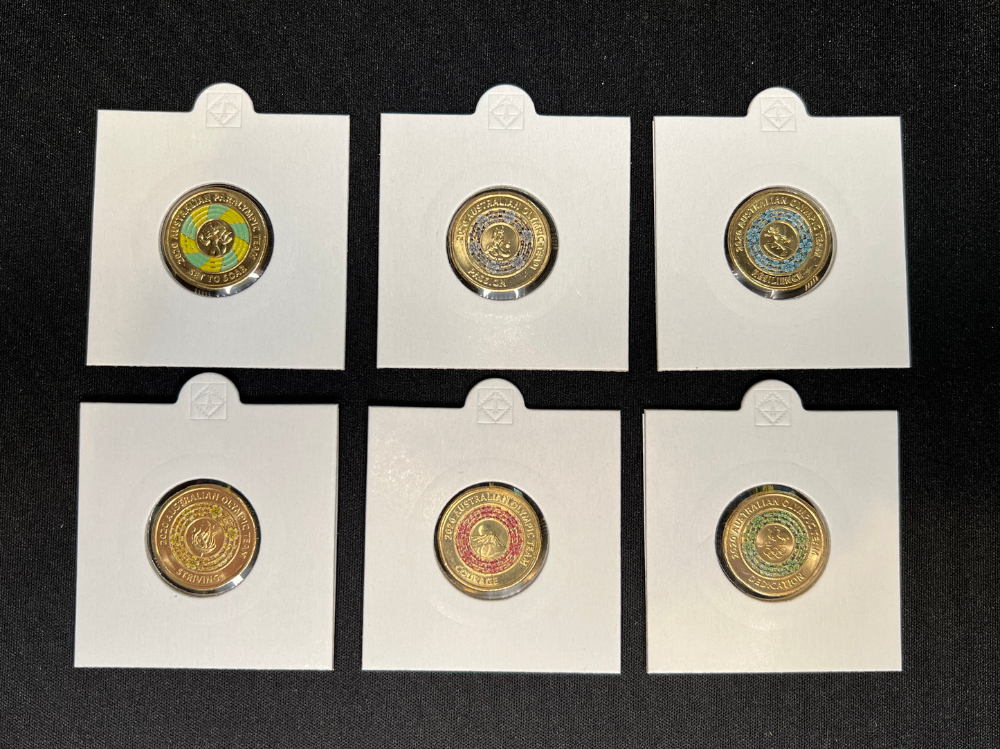 MXN Specials – 2020 Tokyo Olympic Games $2 Coin Set (6-Coin Set, UNC)