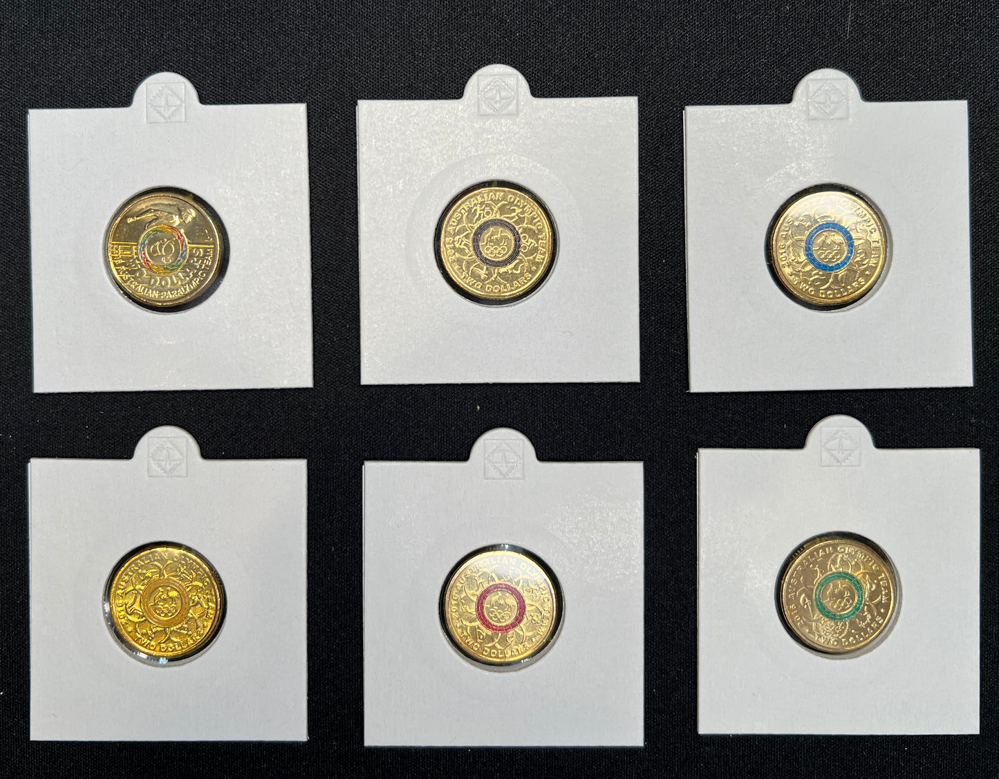 MXN Specials – 2016 Rio Olympic Games $2 Coin Set (6-Coin Set, UNC)