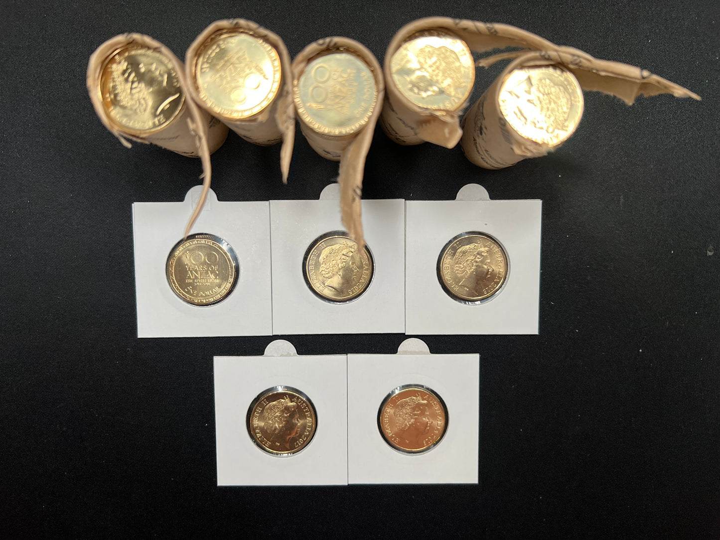 π¦πΊ WEEKLY SPECIAL β ANZAC Centenary $1 UNC Set (2014β2018)UNCIRCULATED π¦πΊ