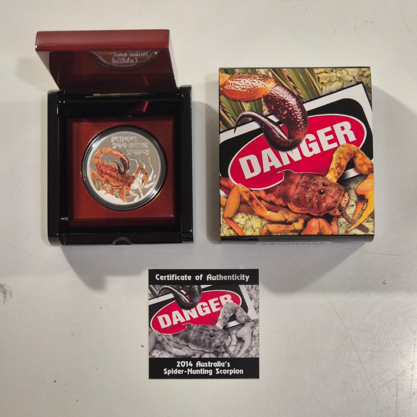 2009, 2010, 2011, 2013, 2014 Deadly Dangerous 1oz proof coin bundle