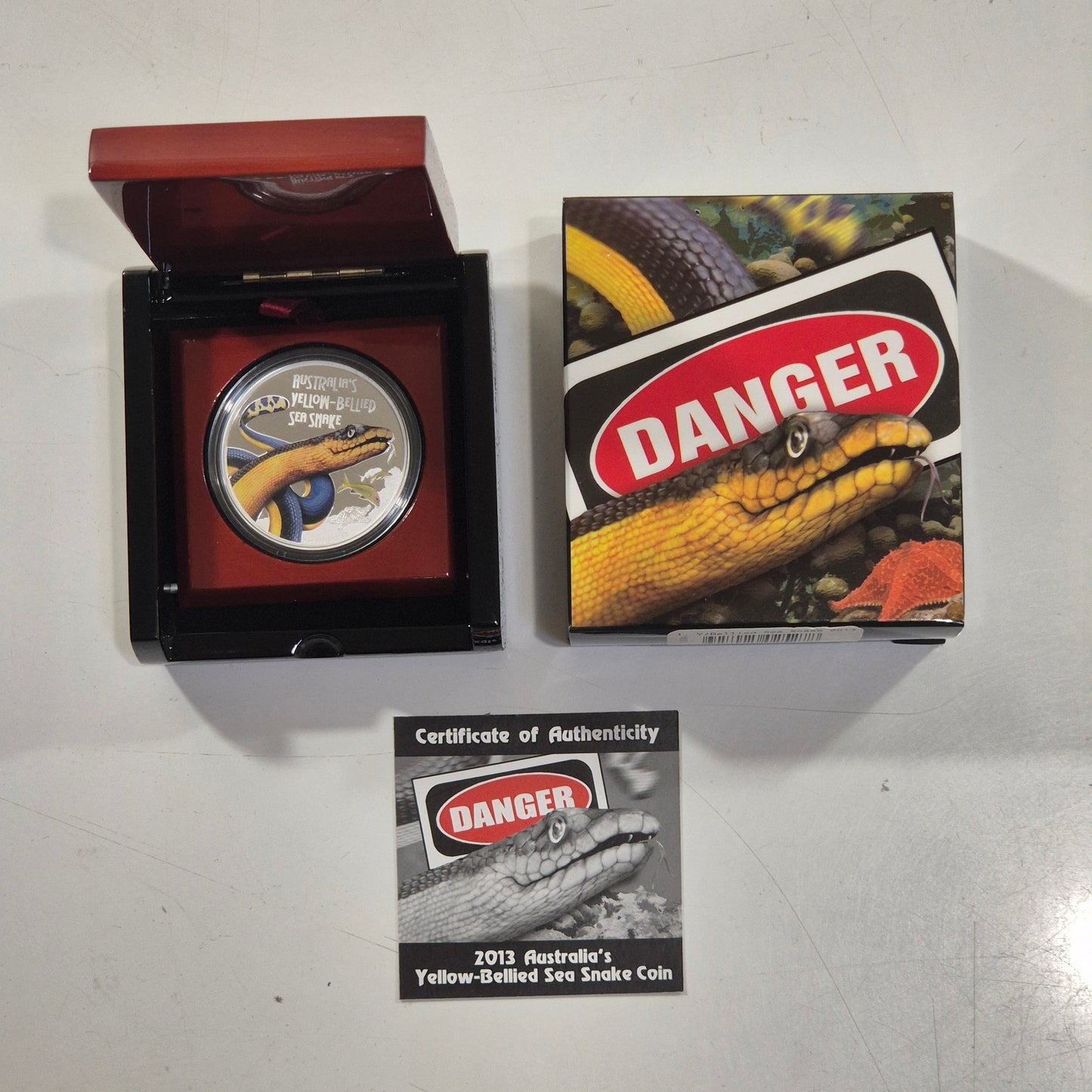 2009, 2010, 2011, 2013, 2014 Deadly Dangerous 1oz proof coin bundle