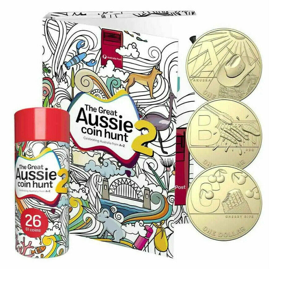 MXN Specials: 2021 Great Aussie Coin Hunt $1 Coins