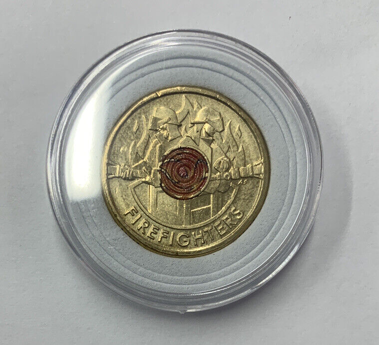 Fire Fighter 2020 $2 Coin Australian Two Dollar Firefighter Coins