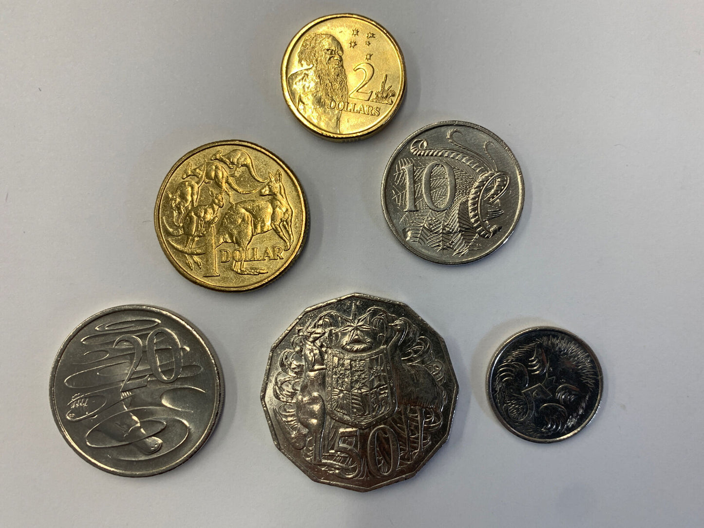 2016 Changeover Coin Set 5c 10c 20c 50c $1 & $2 50th Anniversary of Decimal Cur
