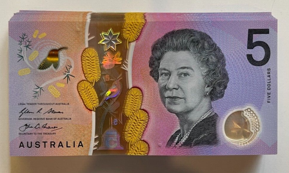 5 Dollar Last EJ Prefix Limited Low Print - 2016 Five $ Note aUNC