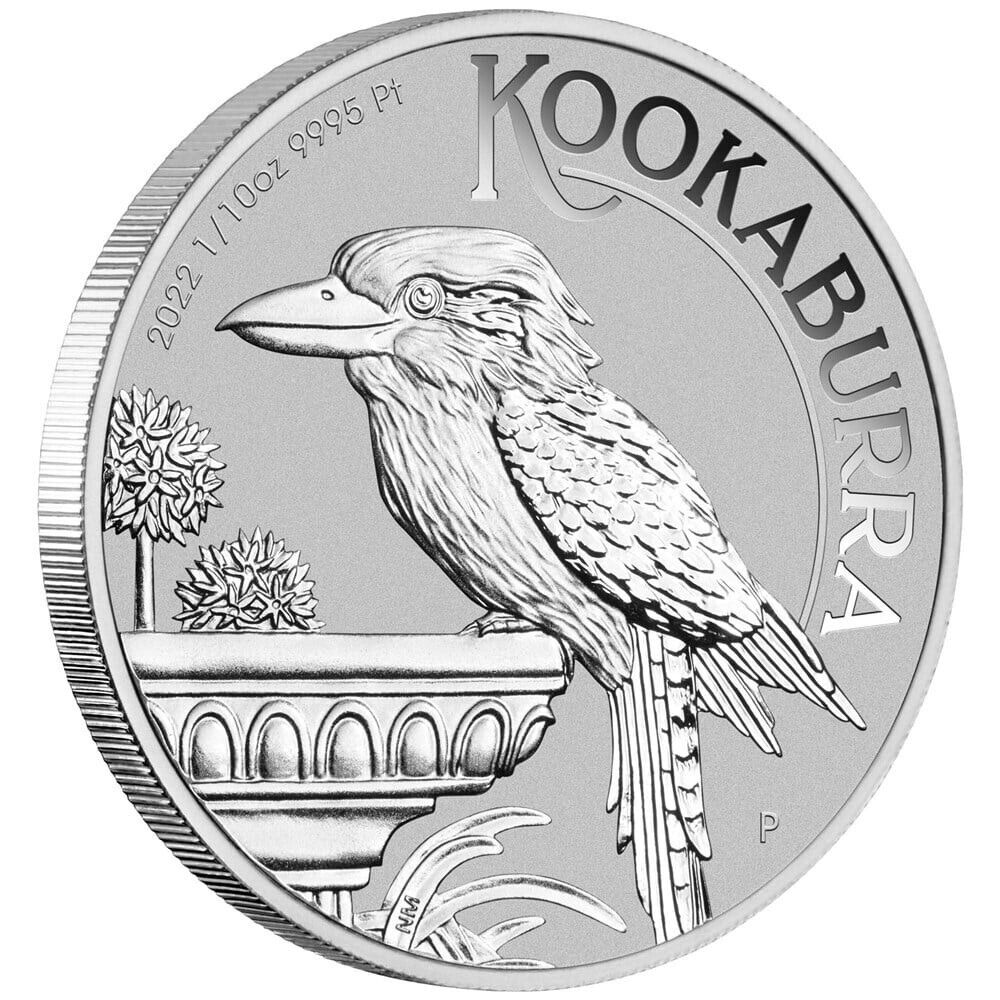 Australian Kookaburra 2022 1/10 oz Platinum