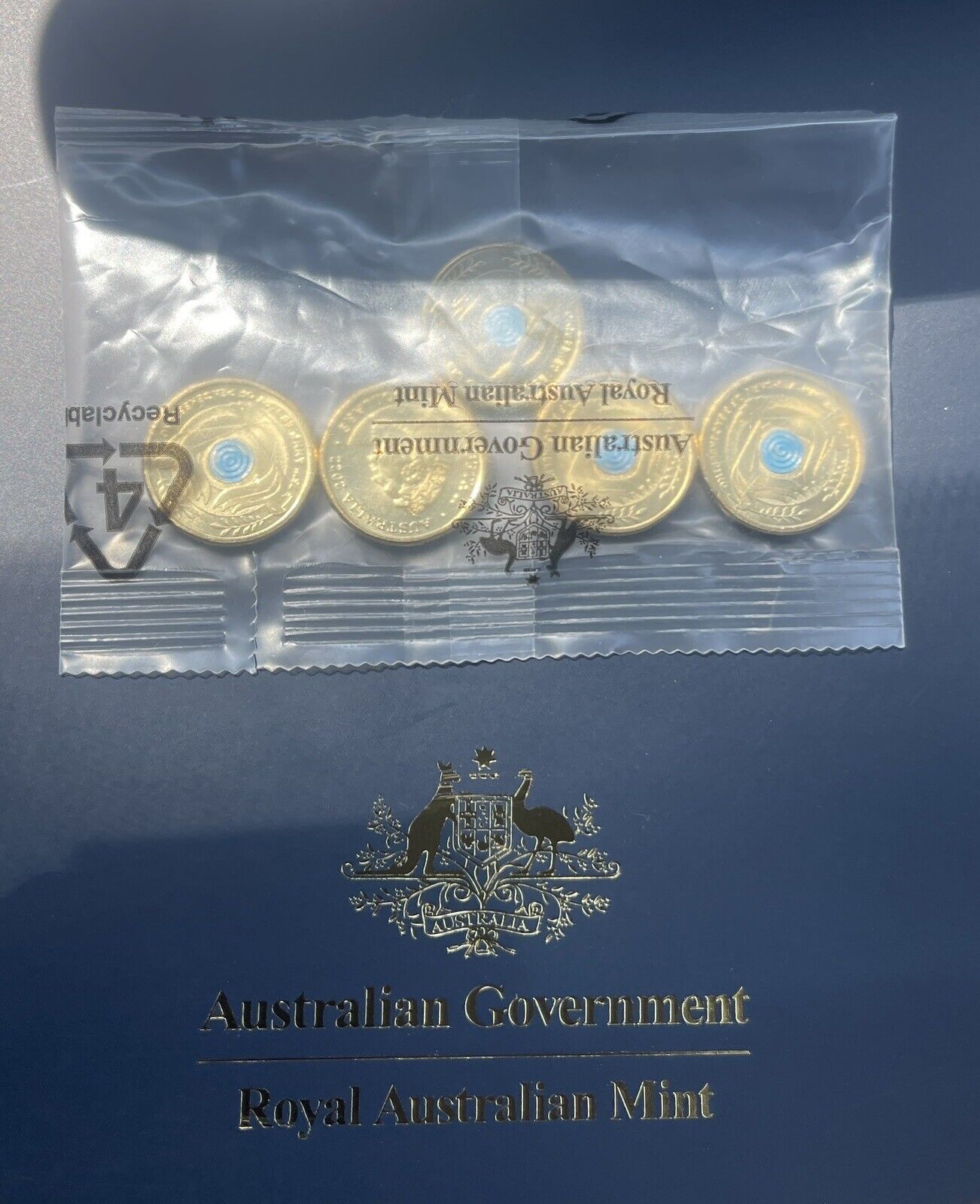 NEW UNC 2022 $2 Peacekeeping RAM MINT BAG TWO DOLLAR COIN (5 COINS)