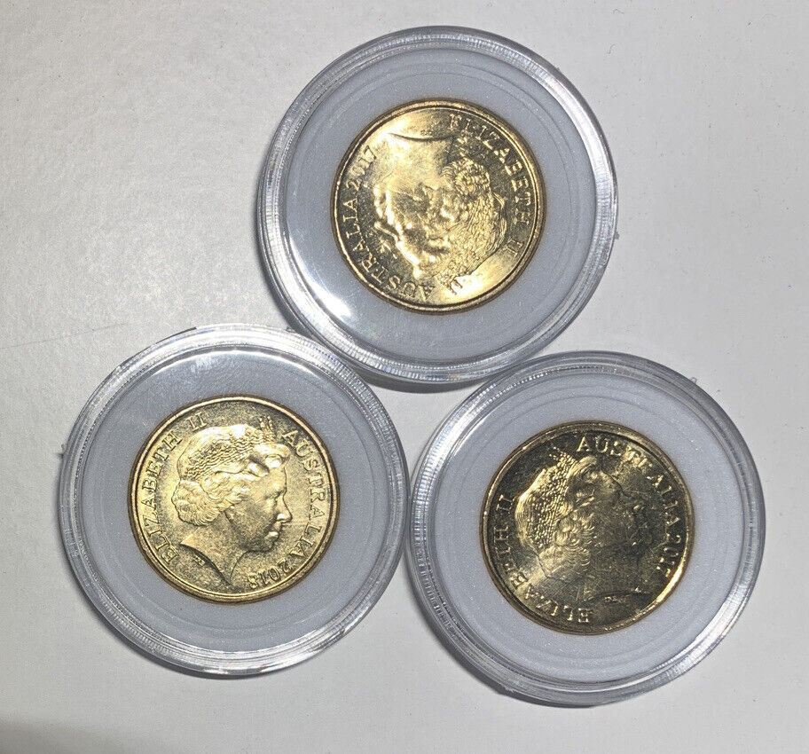 2 dollar coins australia ANZAC AND REMEBRANCE 2014-2018 Set