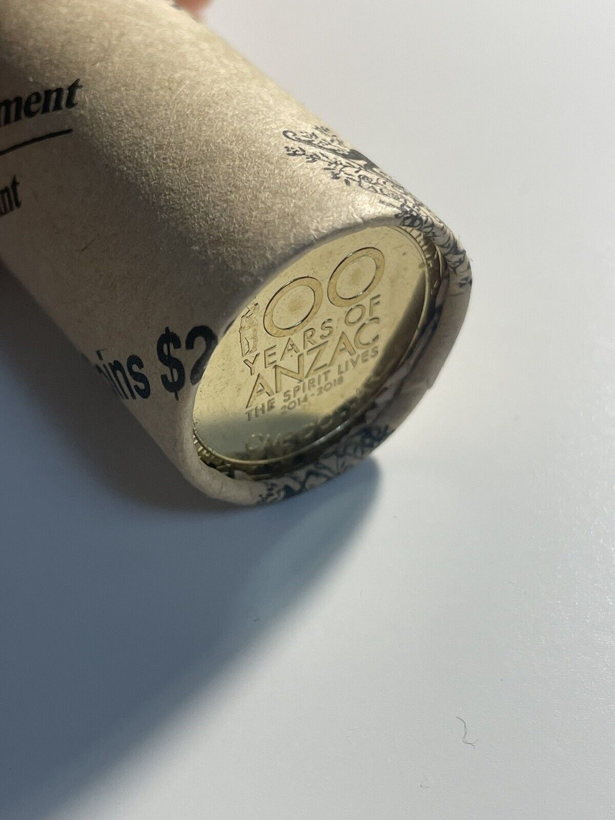 2015 $1 100 Years of Anzac Aus One Dollar Spirit Lives RAM Roll 20 Coins