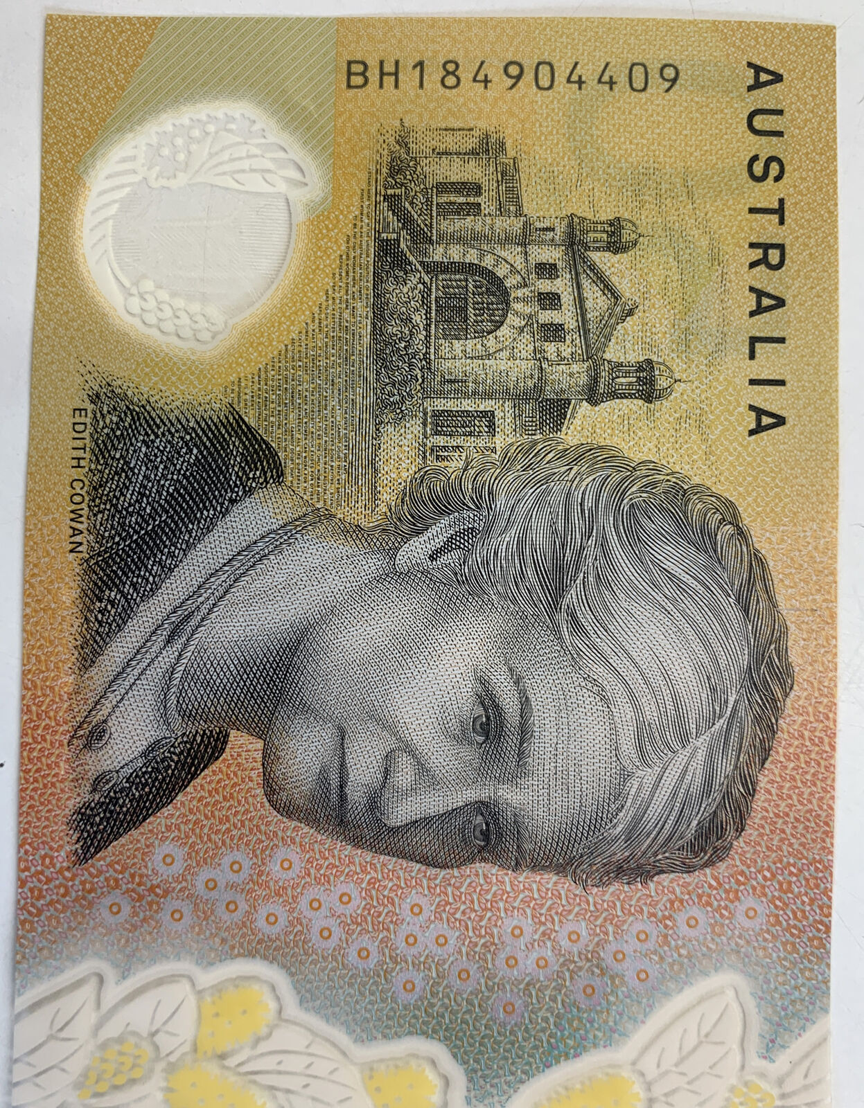 50 dollar note Australia RADAR “904409” 2018