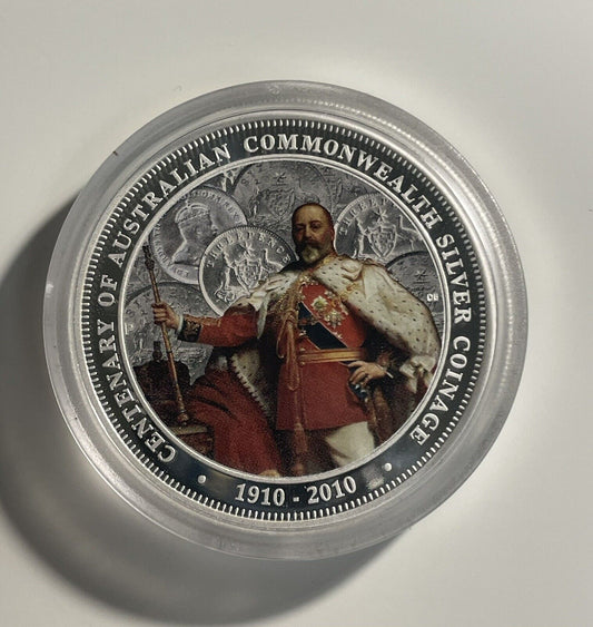 2010 Centenary of Australian Commonwealth Silver Coinage 1oz 999 Silver Coin Pm