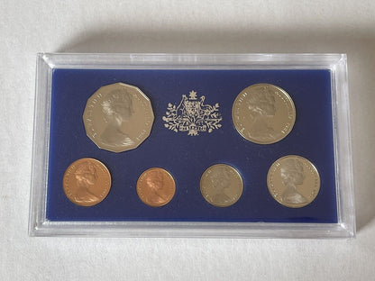 Australia 1984 Proof Coin Set With Original Foams and Certificate