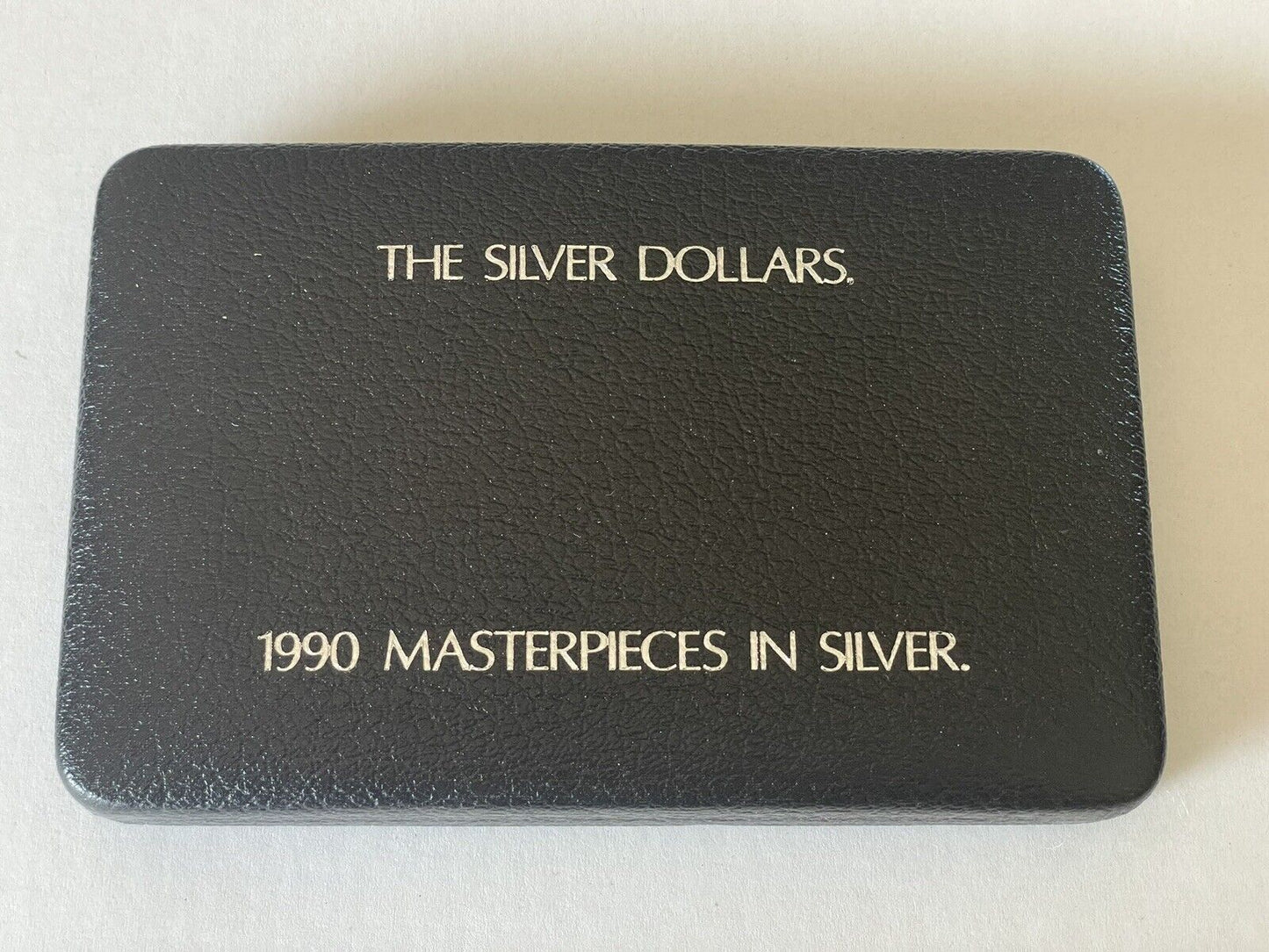 1990 RAM 'The Silver Dollars' 3-Coin & Plaque Masterpieces in Silver Set.