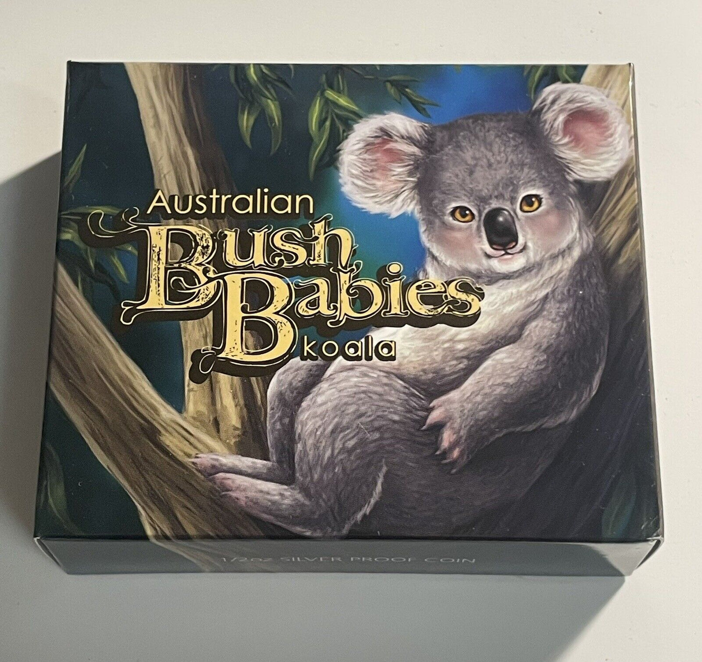 2011 Australian Bush Babies KOALA 1/2oz 99.9% Silver Proof Perth Mint Coin