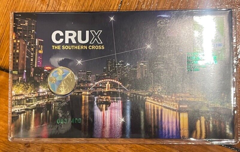 2022 $1 Crux The Southern Cross Limited Edition M PNC. ANDA MELBOURNE BOTH DAYS