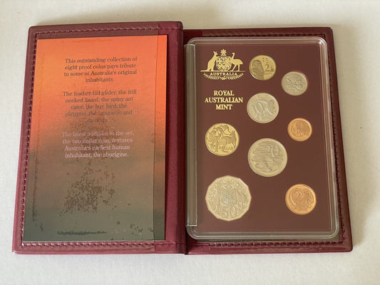 Royal Australian Mint 1989 Proof Decimal Coin Set