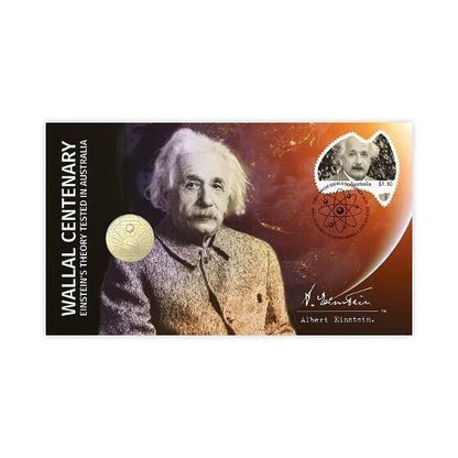 2022 $1 Envelop Privy Wallal Einstein’s Theory Tested in Australia PNC