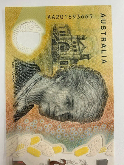 50 dollar note Australia 2020 AA FIRST PREFIX