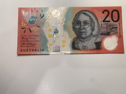 20 dollar note australia 2019 LOWE/FRASER Low Circulation