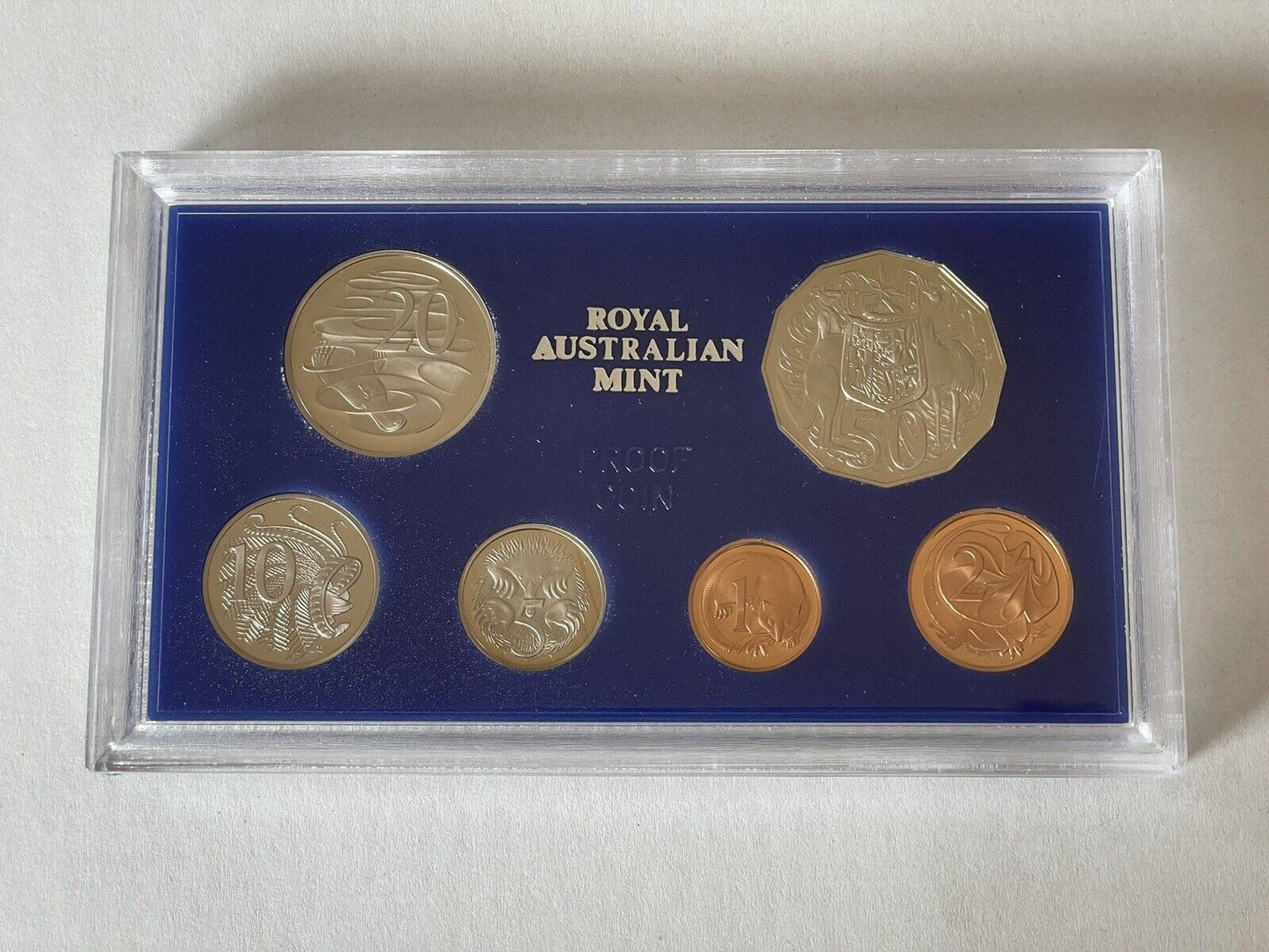 Australia 1984 Proof Coin Set With Original Foams and Certificate