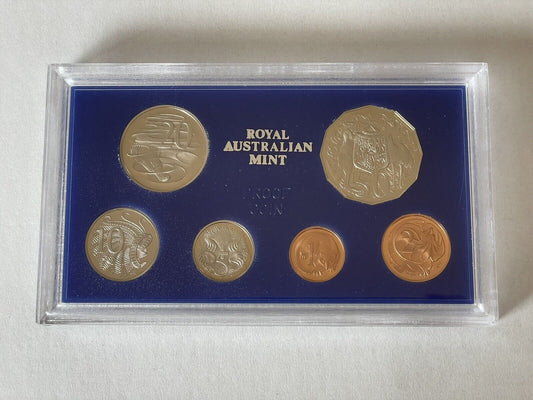 Australia 1984 Proof Coin Set With Original Foams and Certificate