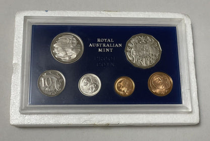 Rare 1969 Royal Australian Mint Proof 6 Coin Set With Foam No COA UNC