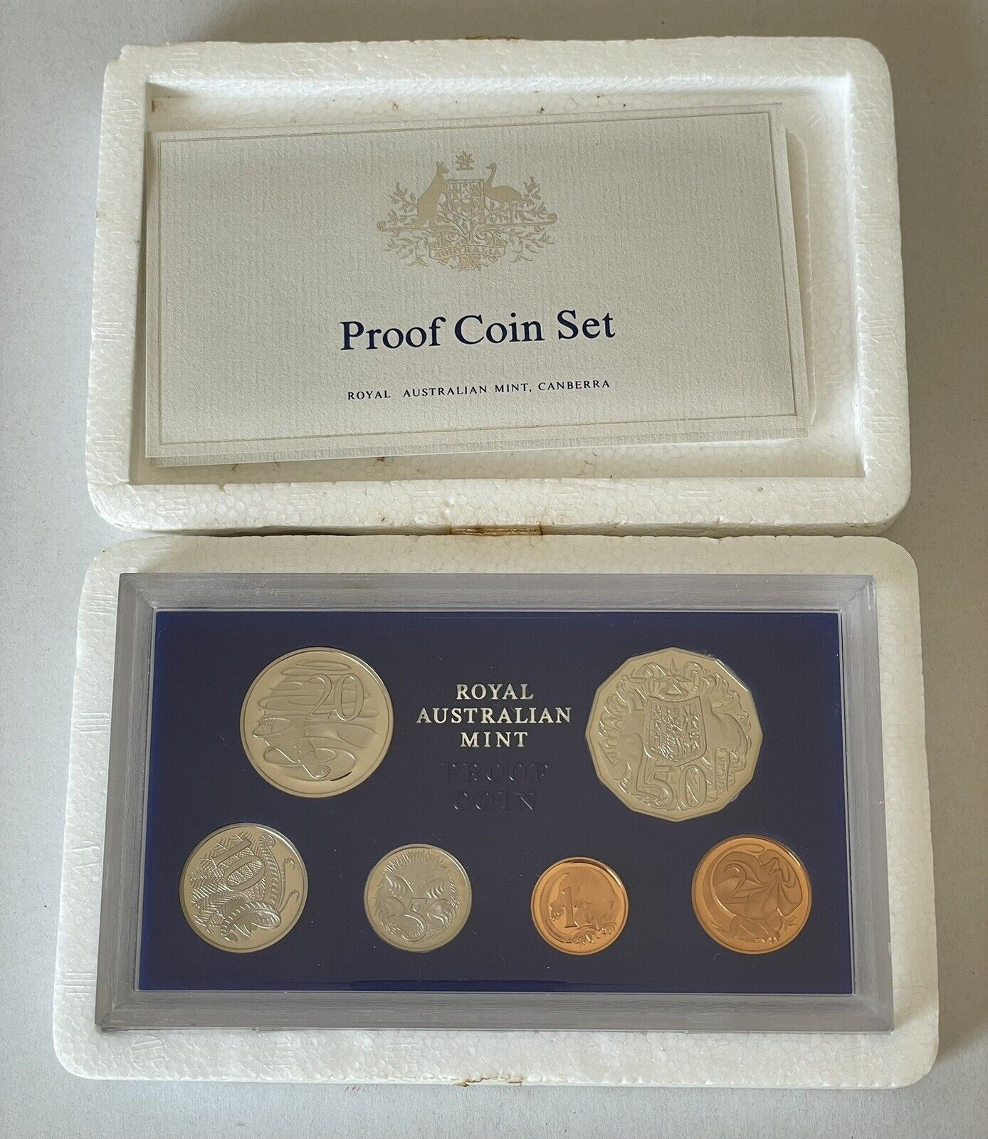 1979 ROYAL AUSTRALIAN MINT ISSUE SIX COIN PROOF SET with Certificate