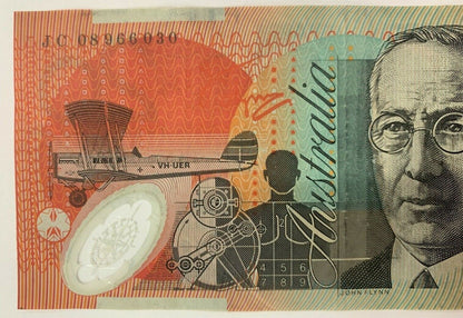 20 dollar note Australia 2008 JC RARE PREFIX